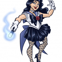 Illustration: DC Sailor Senshis 6