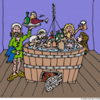 Badehaus/Wellnesstempel