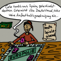 Spieleabend im Flüchtlingsheim