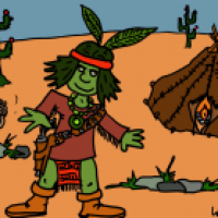 Grüner Adler  artbattle 2019