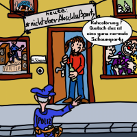 #nichtober Tag 31 Thema Schaumparty