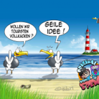 Touristen vollkacken