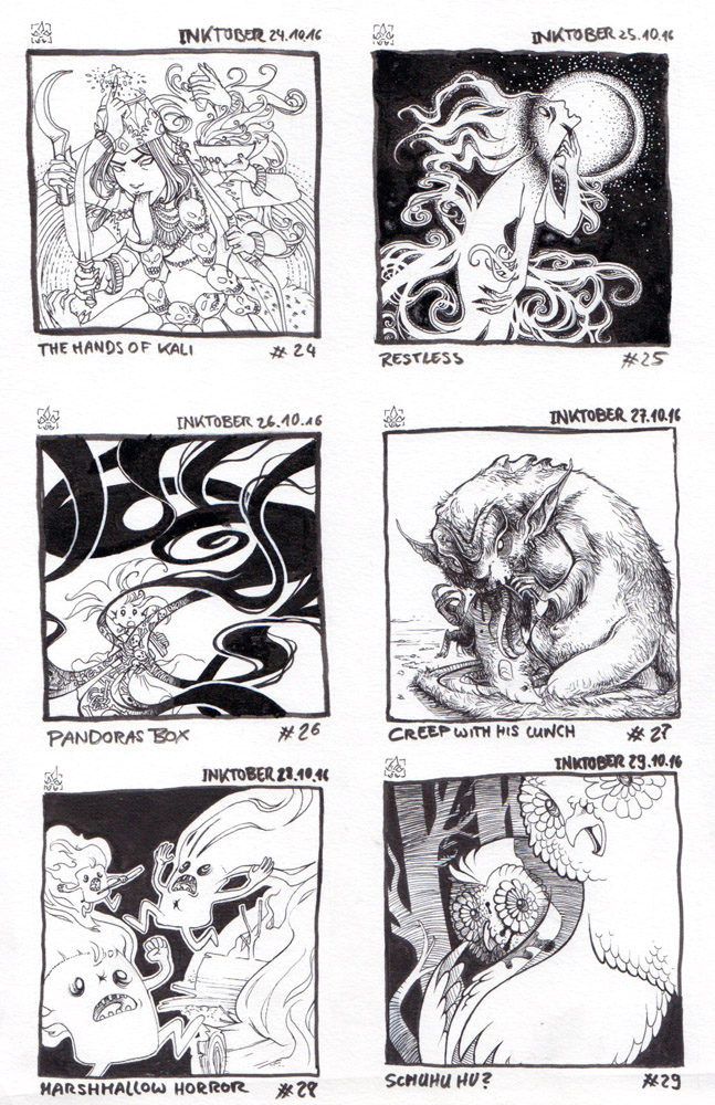Illustration: Inktober Ink III. 1
