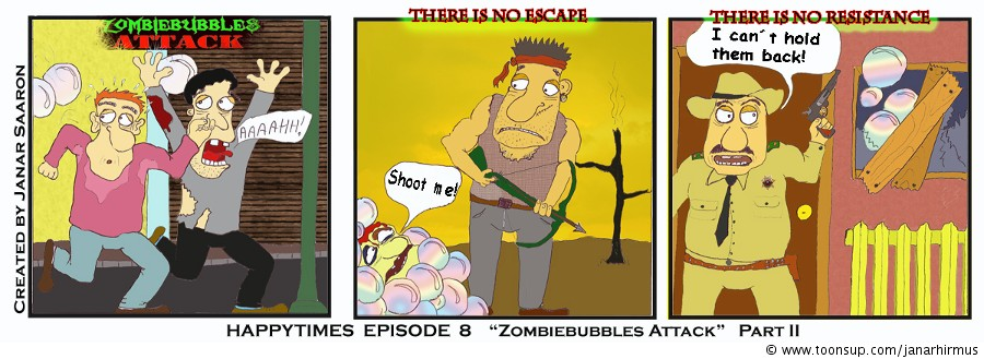 Comic: Ep.8 Zombiebubbles Attack 2