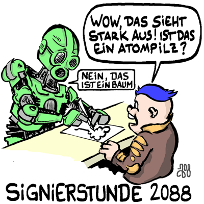 Cartoon: Comicmessen-Autogramme 4