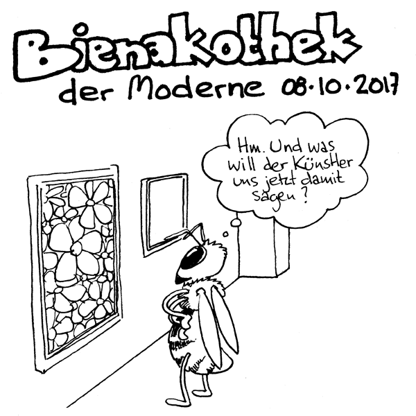 Cartoon: Bienakothek 1