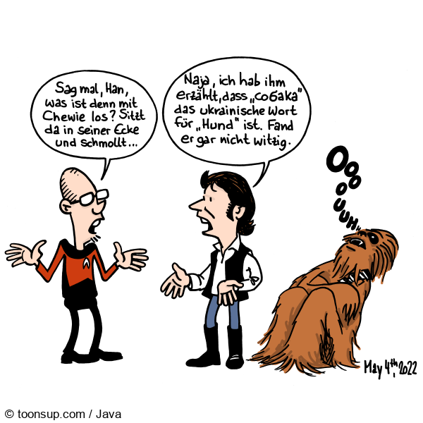 Cartoon: Auf den Hund gekommen 1