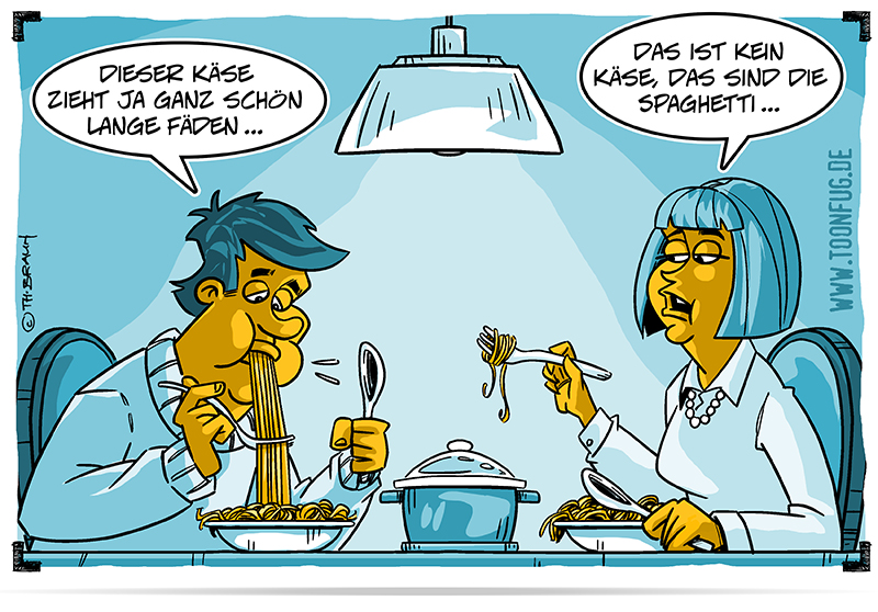 Cartoon: Spaghetti 1