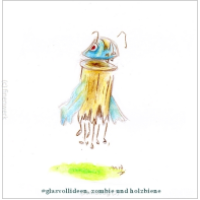 die blassblaue holzombiene