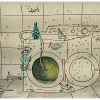 Illustration: septemeer blues (2017, 2018) 10