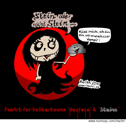 Cartoon: FanArt zu Nosfera & Steine 1