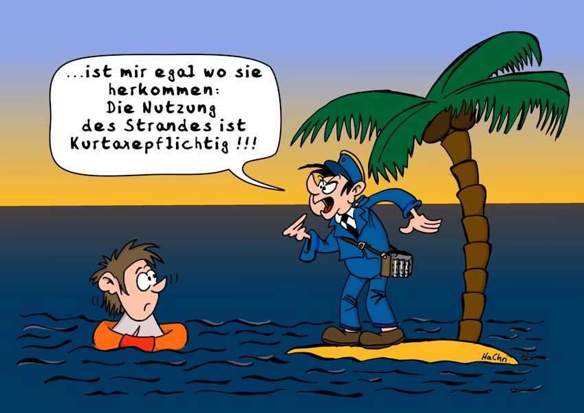 Cartoon: Typisch Deutsch 1