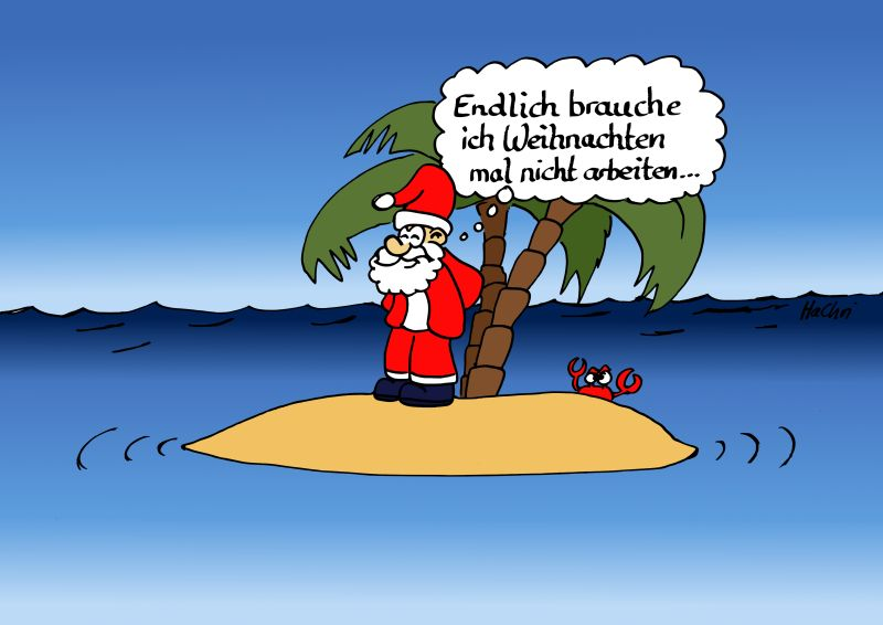 Cartoon: Positiv denken ! 1