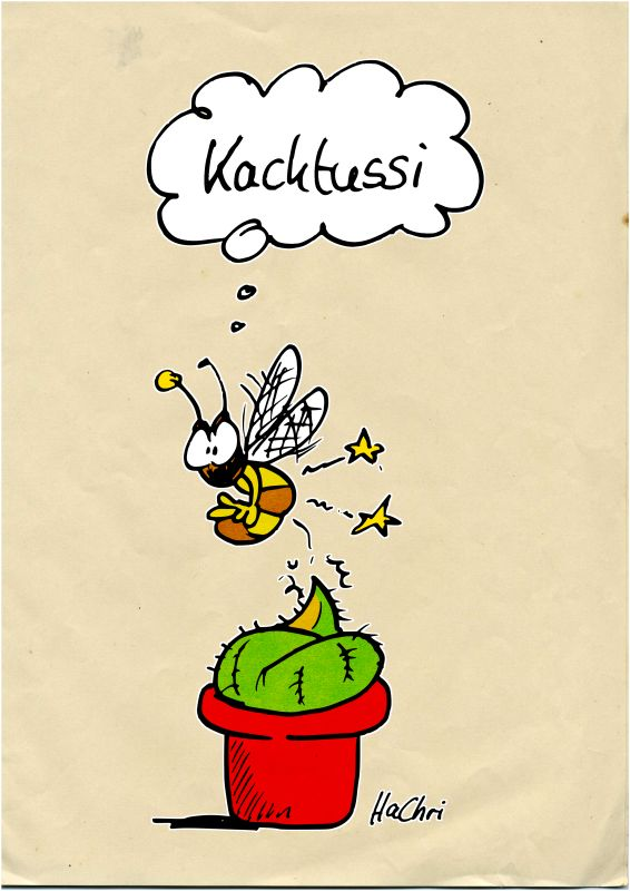 Cartoon: Kacktussi 1