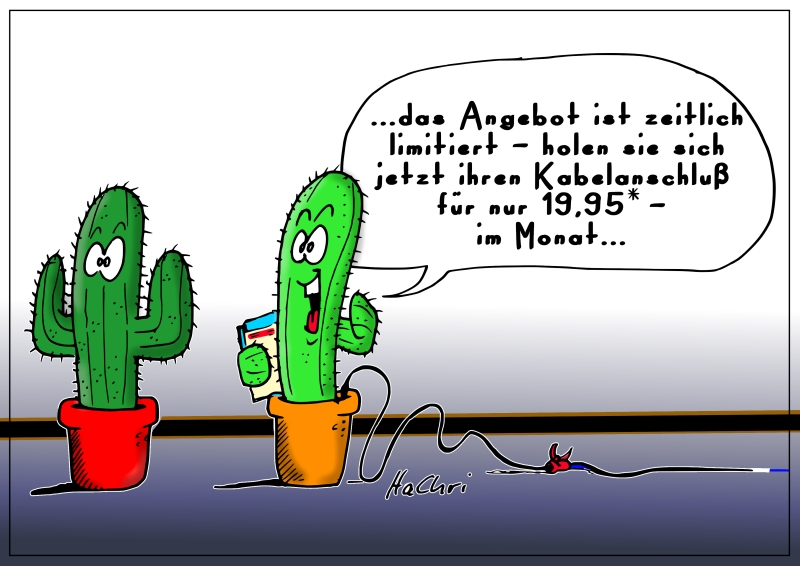 Cartoon: SuperDuperDeluxAngebot 1