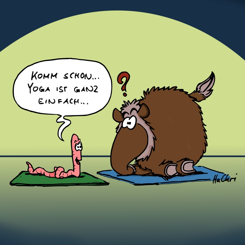 Cartoon: EasyYoga 1