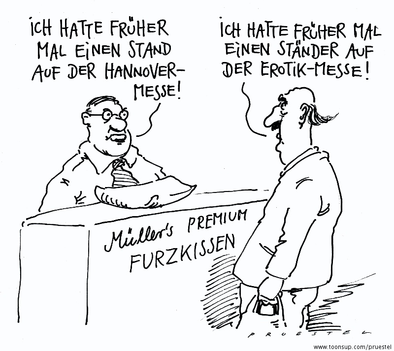 Cartoon: standhaft 1