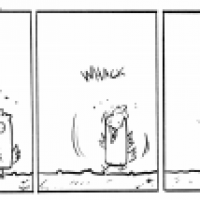 The shy chicken