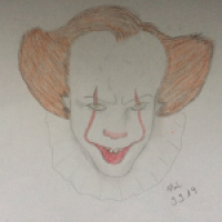Pennywise Skizze (2)