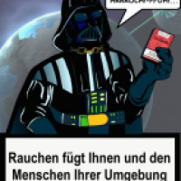 Darth Vaders Röchelstimme...