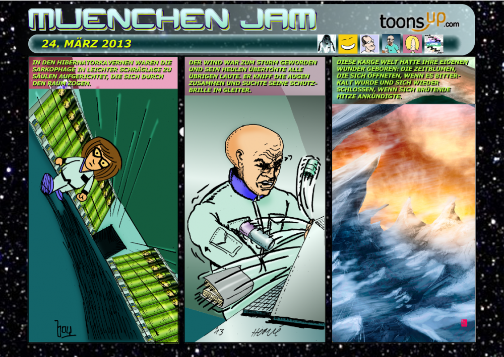 Comic: Comic Jam München 24.03.2013 1
