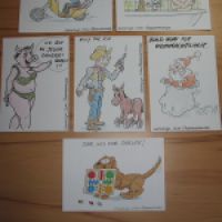 Postkarten für Comic-con