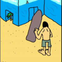 Strand (Hommage an Leichis "Redner")