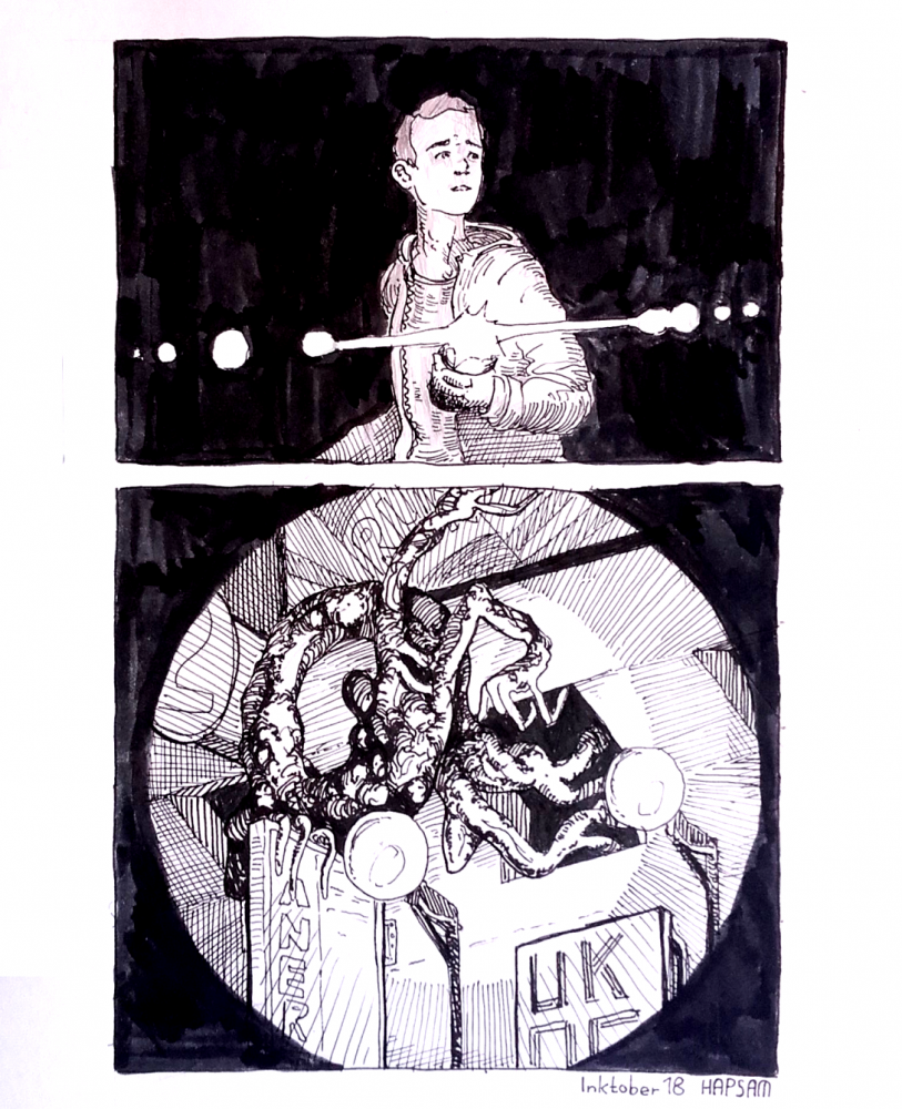 Illustration: Inktober2018 #15 1