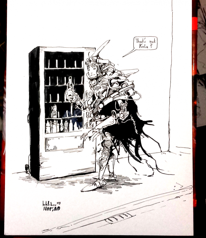 Illustration: Inktober2018 #24,#25,#26,#27,#28 3