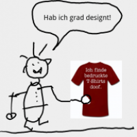 T-Shirts mit lustigen Aufdrucken