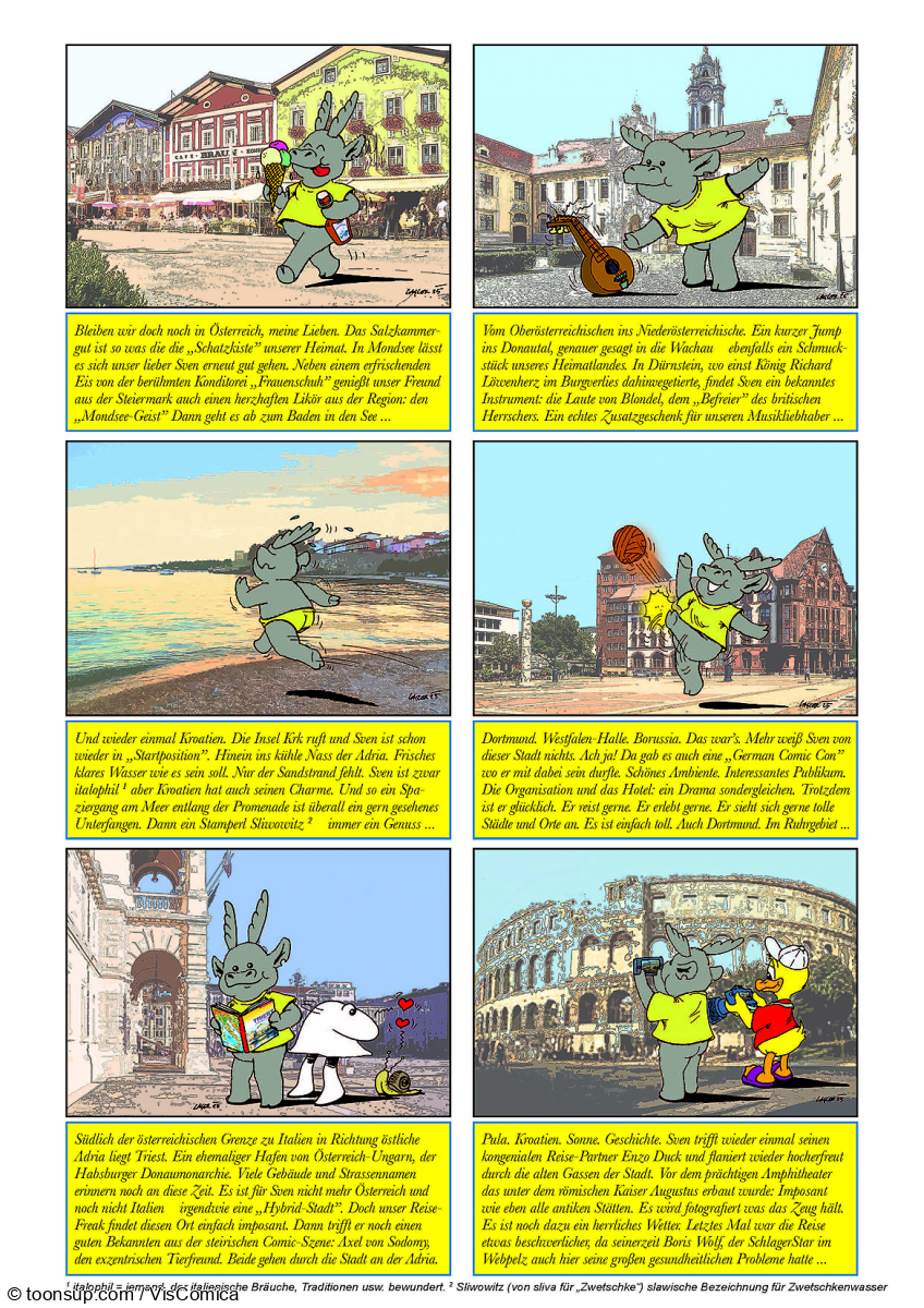 Comic: Svens ReiseTageBuch. Edition 6. 3