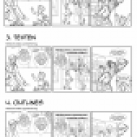 Entstehung eines Comicstrips