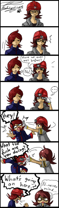 Comic: das rätsel um silver und veit... 1