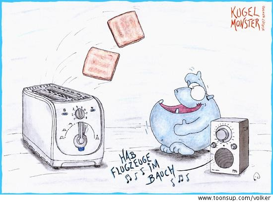 Cartoon: Frühstück 1