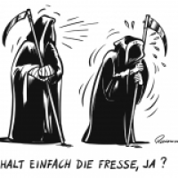 Halt einfach die Fresse, ja?