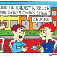 Von Cartoons leben