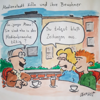 Cartoon: Irgendwas mit Medien 1