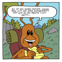 Das Wandern ist des Schabes Lust