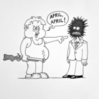 Rhy Ribler - Aprilscherz