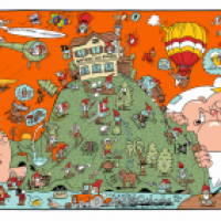 Rhy Ribler Wimmelbild