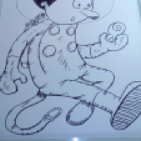 der Held mal in Poster format