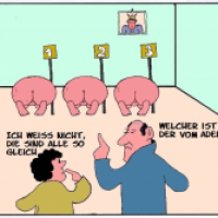 von hinten sind alle gleich
