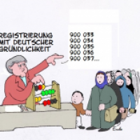 Flüchtlingsregistrierung