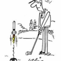 Golfing missile