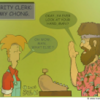 Celebrity Clerk: Tpommy Chong
