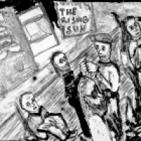 The rising sun