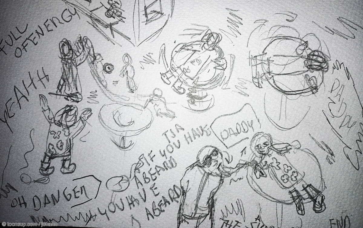 Concept Art / Character Design: Tiergarten 7