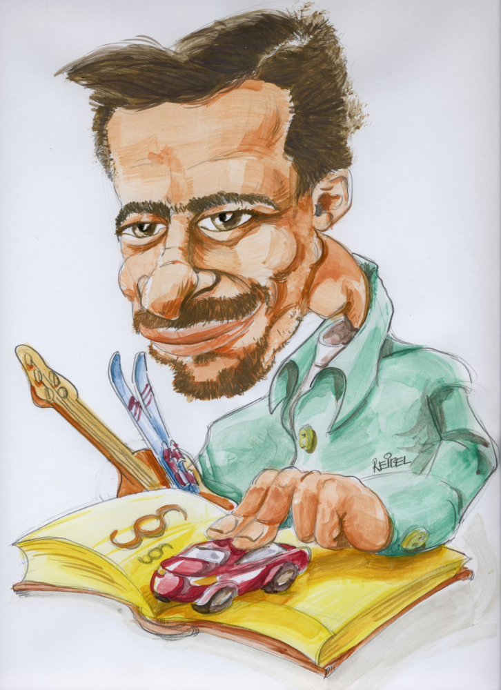 Karrikatur: Porträtkarikatur 1