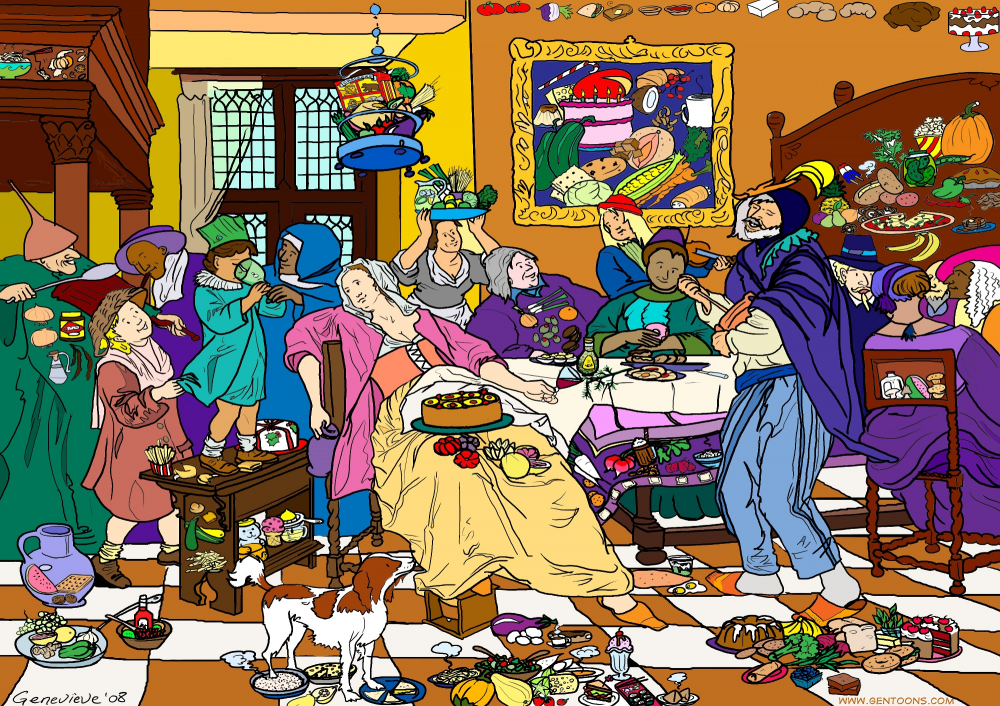 Illustration: Bohnenfest 1