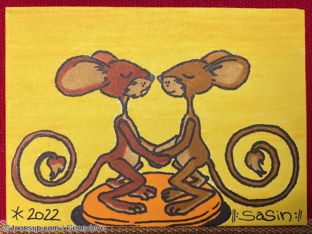 Cartoon: Jerboa Karte von Sasin 1